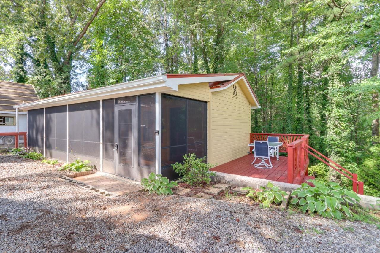 Cozy Blairsville Studio With Deck 15 Yards To Lake! Zewnętrze zdjęcie