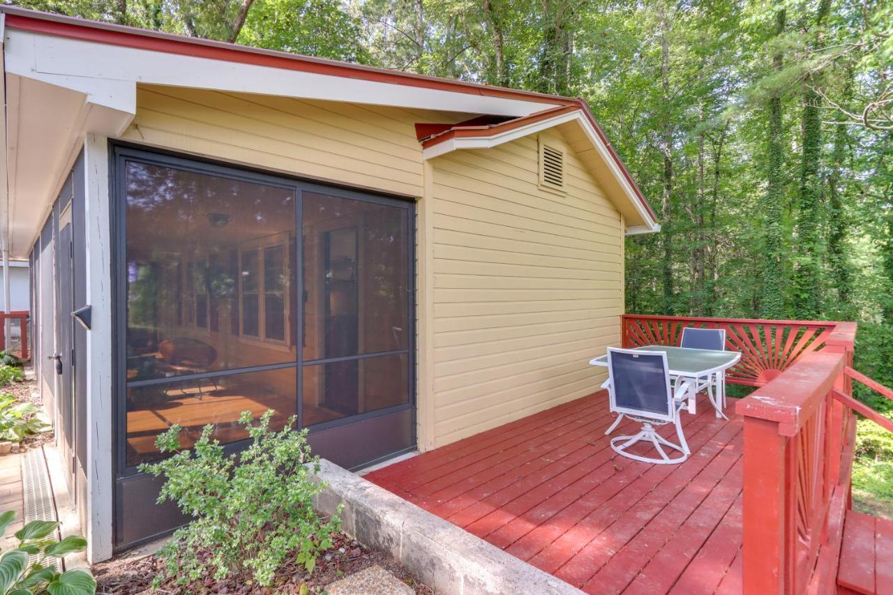 Cozy Blairsville Studio With Deck 15 Yards To Lake! Zewnętrze zdjęcie